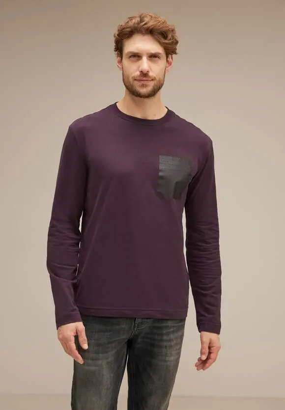 Shirt met lange mouwen en print