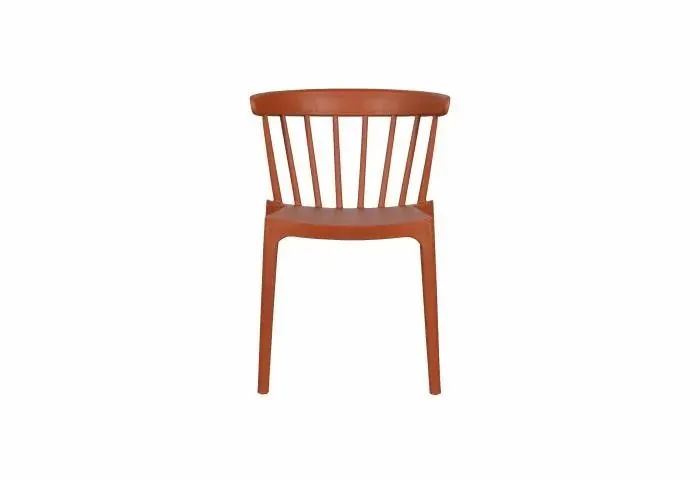 Eetkamerstoel Bliss kunststof terra