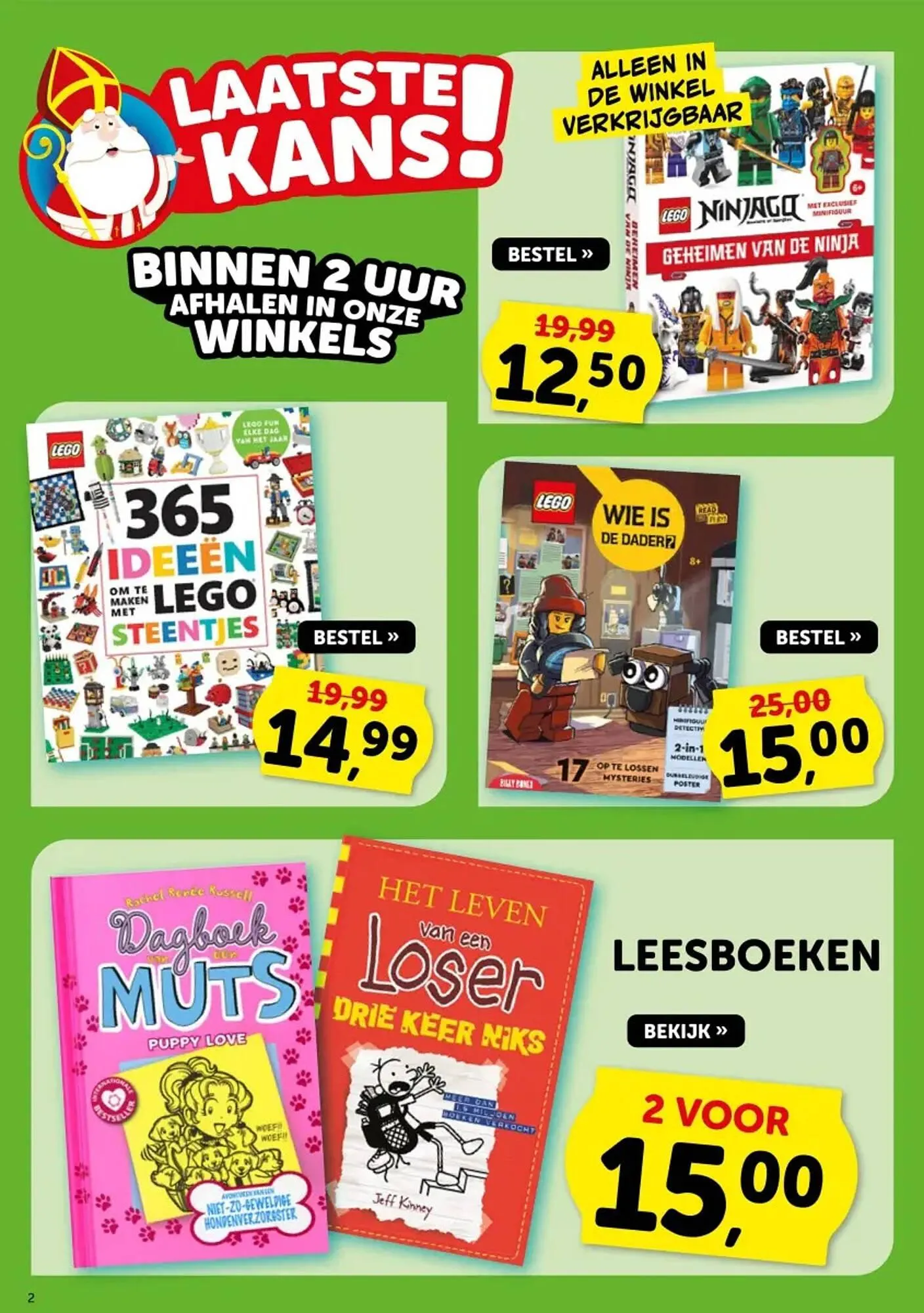 Boekenvoordeel folder van 29 november tot 7 december 2025 - Folder pagina 2