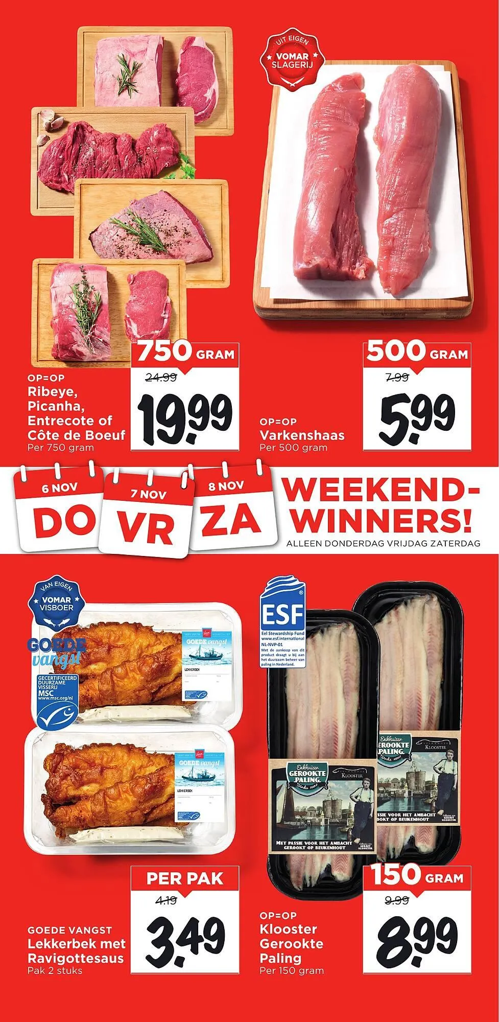 Vomar Voordeelmarkt folder van 2 november tot 8 november 2025 - Folder pagina 42