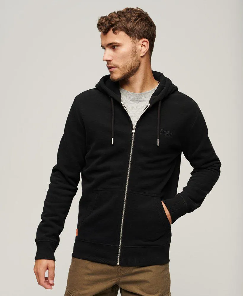Essential Logo hoodie met rits