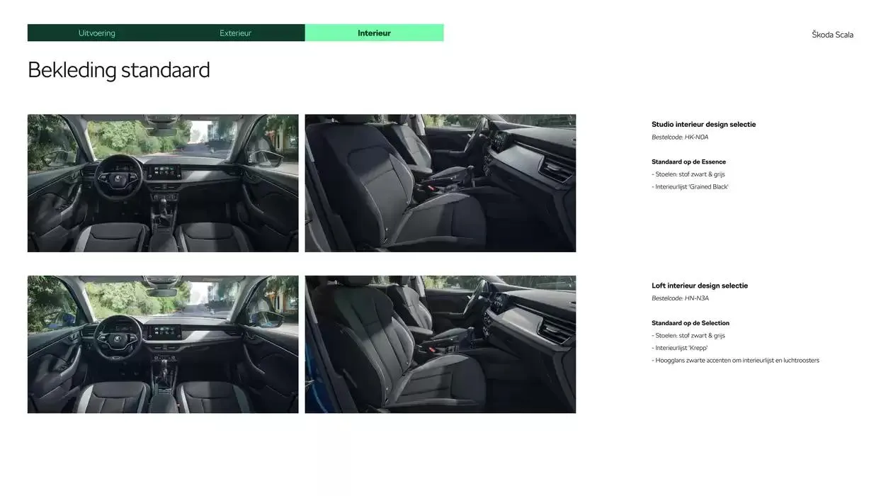 Škoda Scala prijslijst per 25 november 2024 van 17 december tot 17 december 2025 - Folder pagina 11