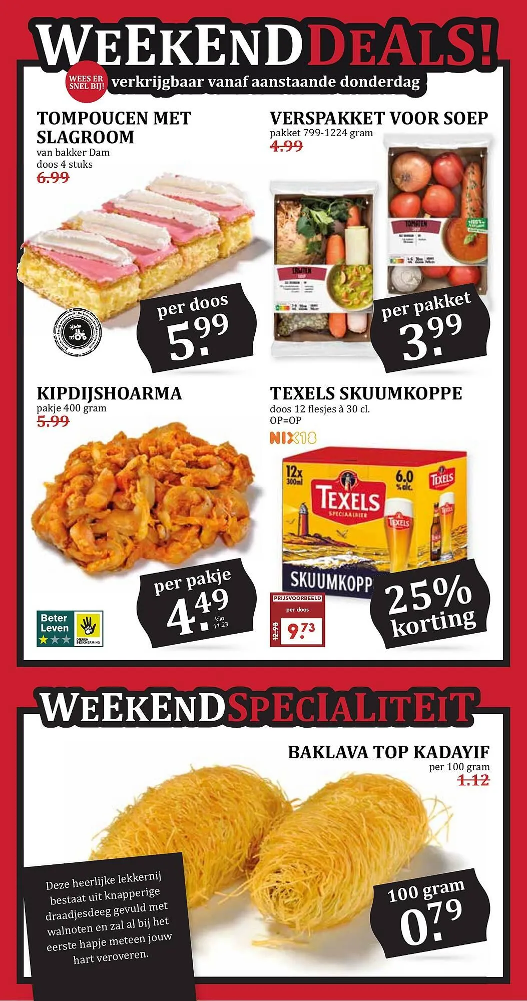 De Boerenschuur folder van 27 oktober tot 1 november 2025 - Folder pagina 19