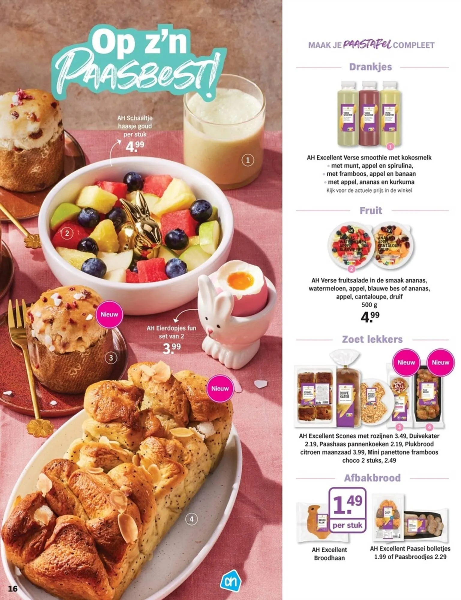 Albert Heijn Paasgids 2026 van 13 maart tot 6 april 2026 - Folder pagina 16