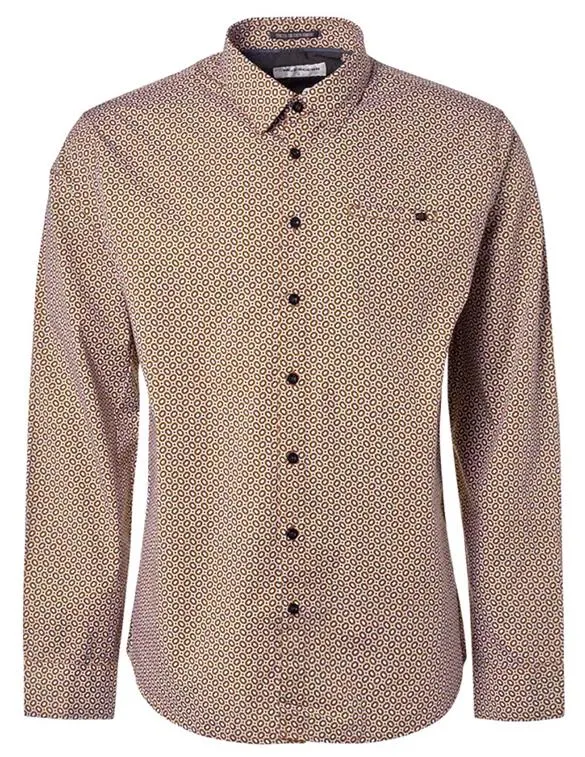 No Excess Overhemd met print 21430815SN