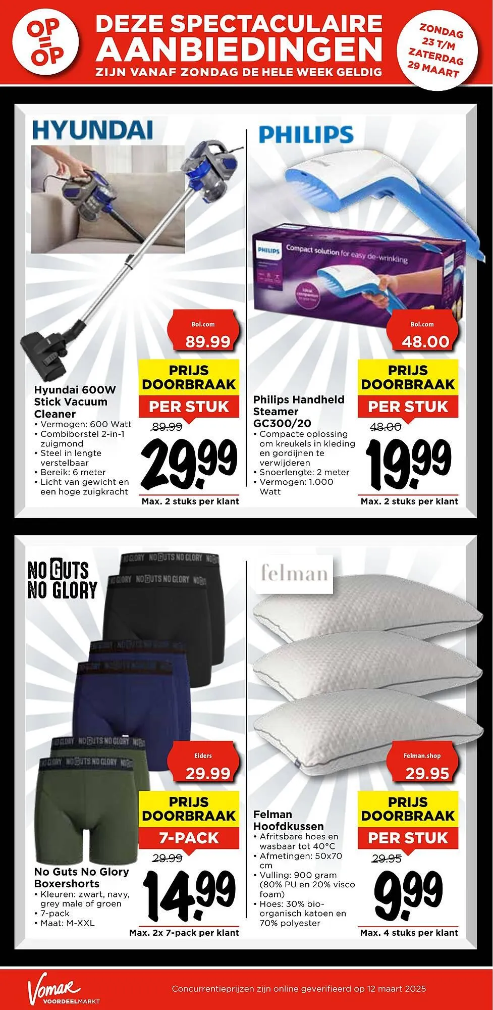 Vomar folder van 23 maart tot 29 maart 2025 - Folder pagina 3