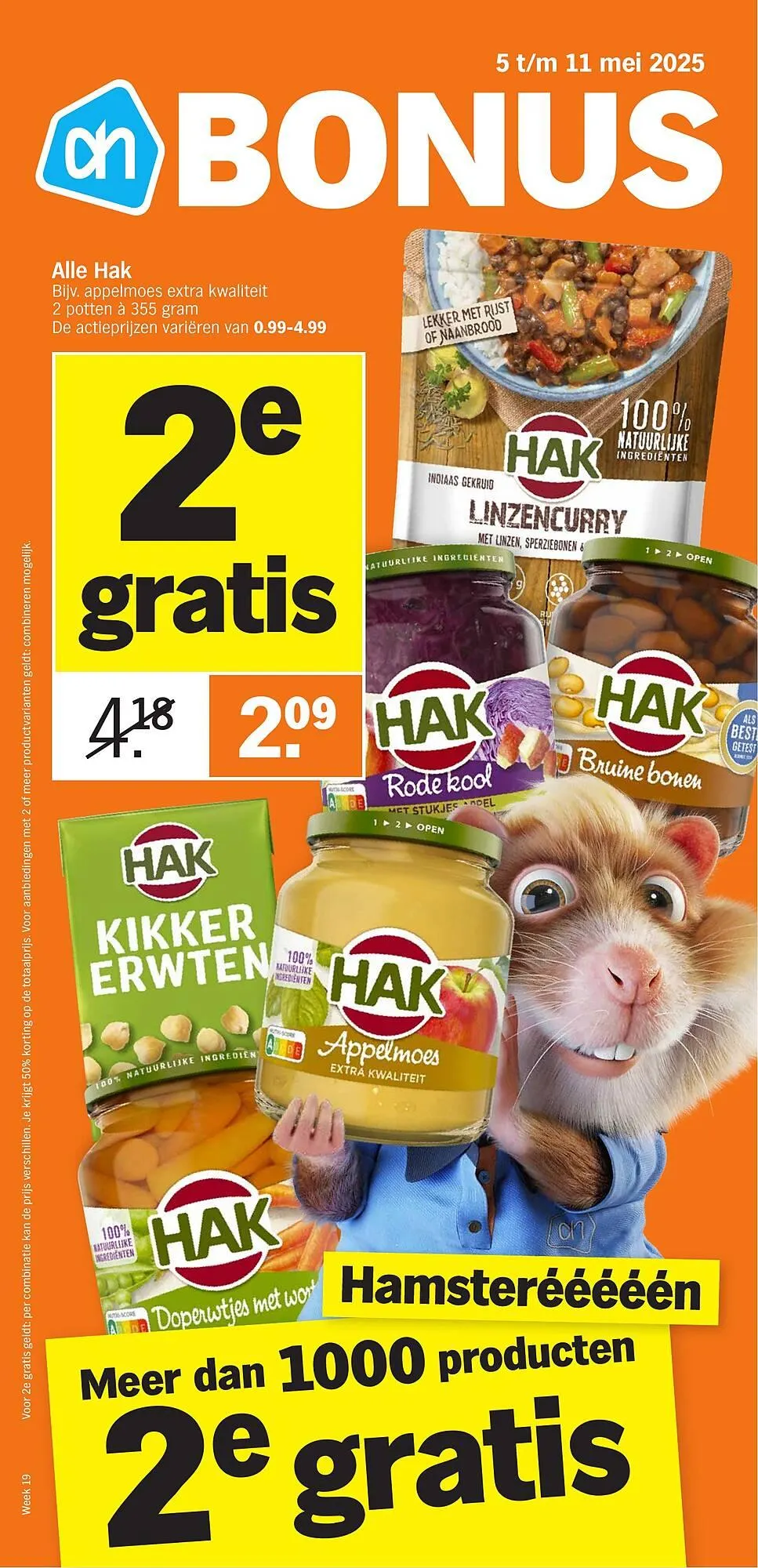 Albert Heijn folder van 5 mei tot 11 mei 2025 - Folder pagina 1