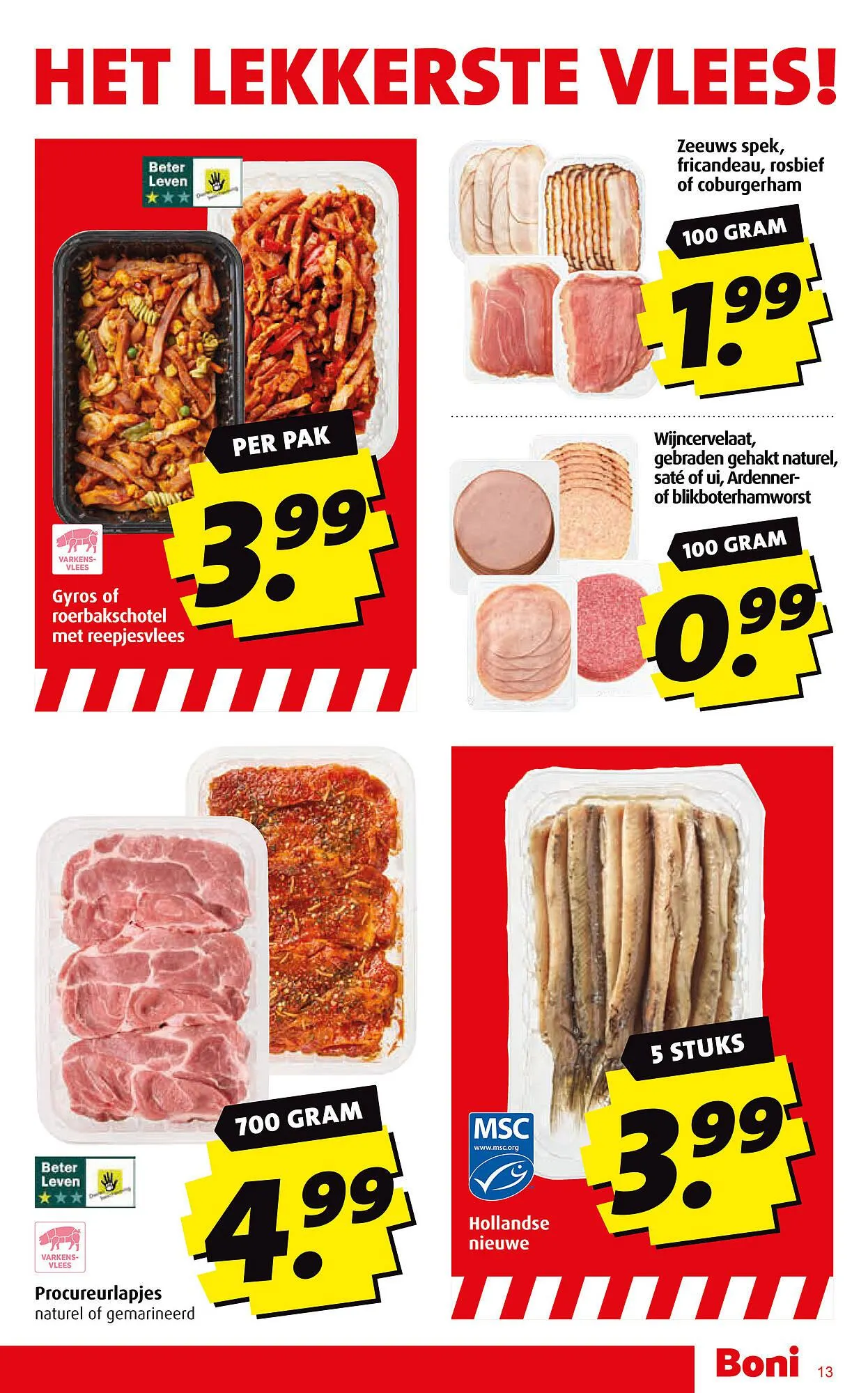 Boni folder van 23 augustus tot 29 augustus 2023 - Folder pagina 13