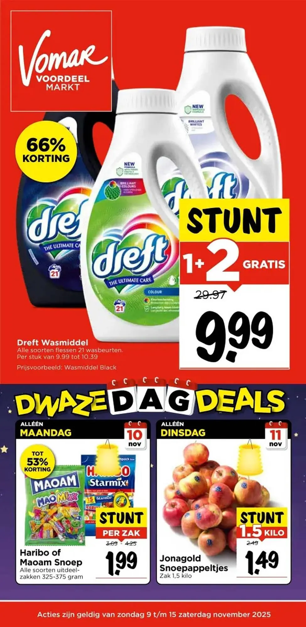 Vomar Voordeelmarkt folder - 1