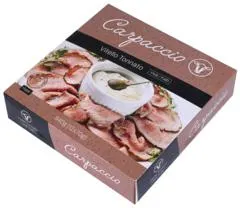 12 porties Kalfscarpaccio Vitello Tonnato ca. 70g