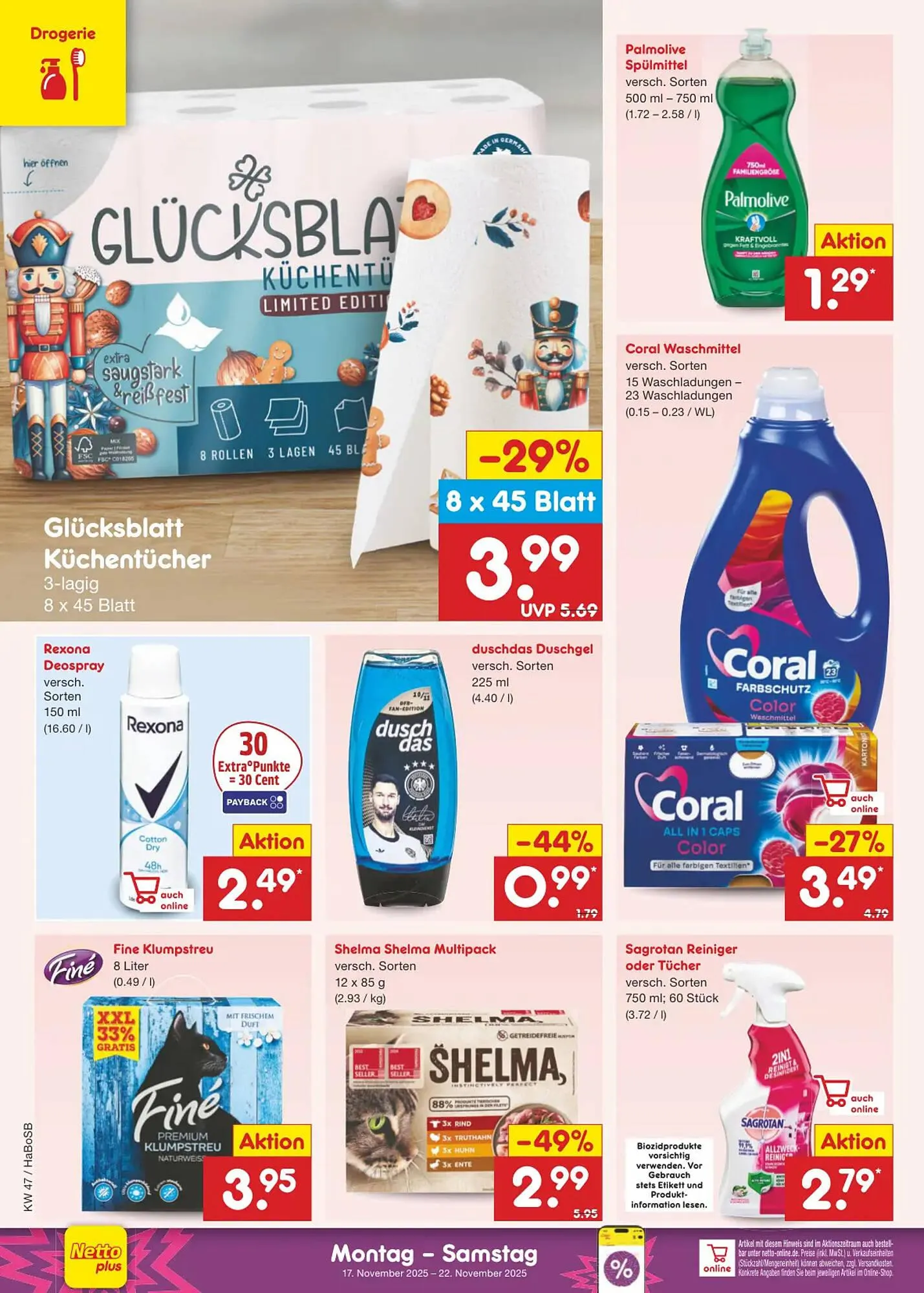 Netto Marken-Discount DE folder van 17 november tot 22 november 2025 - Folder pagina 30