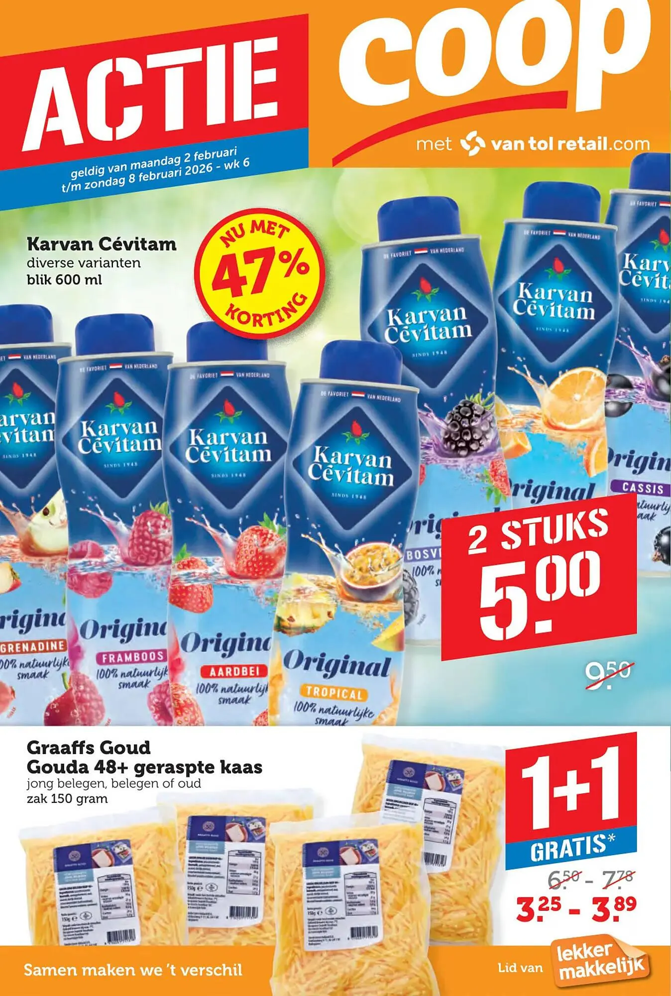 Coop folder van 2 februari tot 8 februari 2026 - Folder pagina 1