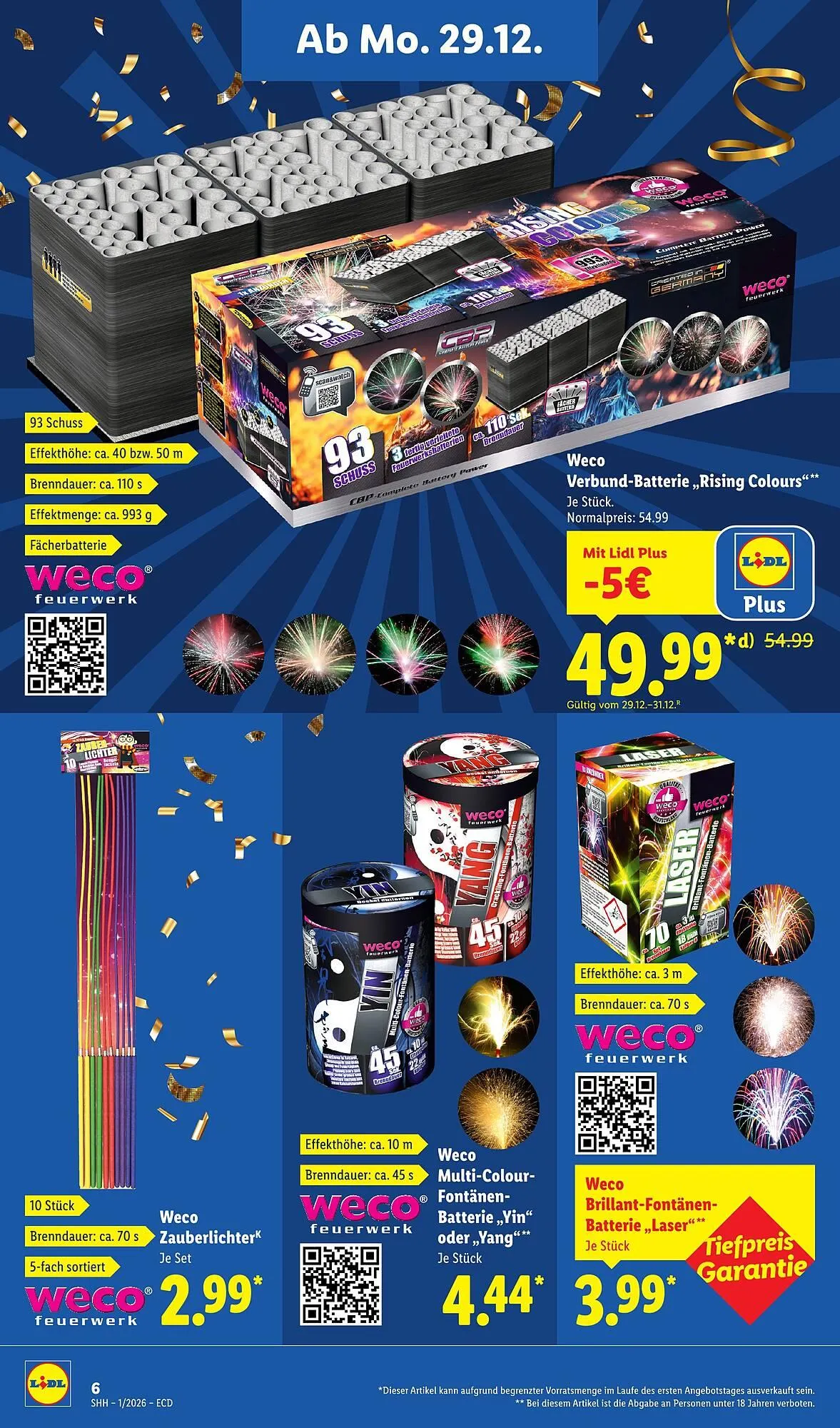 Lidl DE folder van 29 december tot 31 december 2025 - Folder pagina 6
