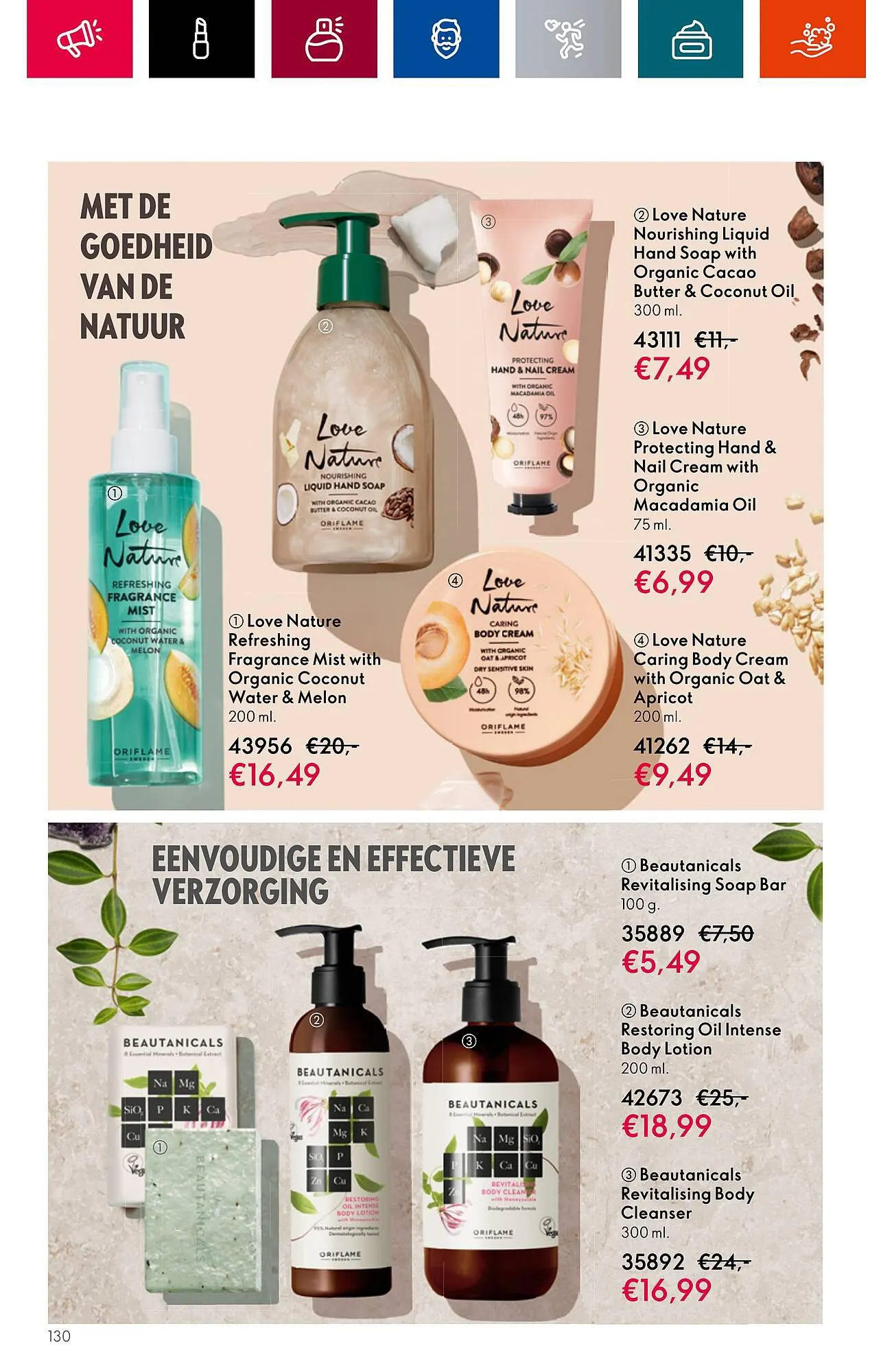 Oriflame folder van 28 juni tot 18 juli 2023 - Folder pagina 130