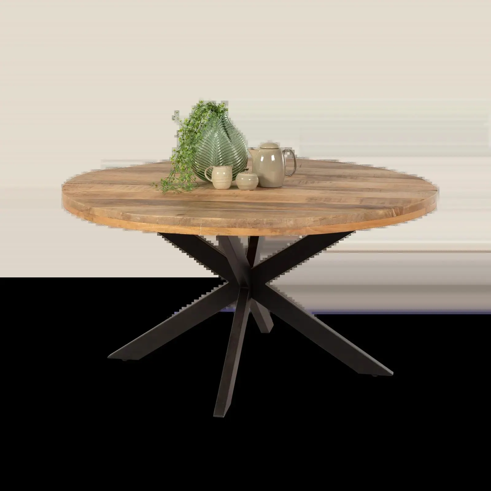 Mango eettafel Yucca - rond 150 cm (sale)
