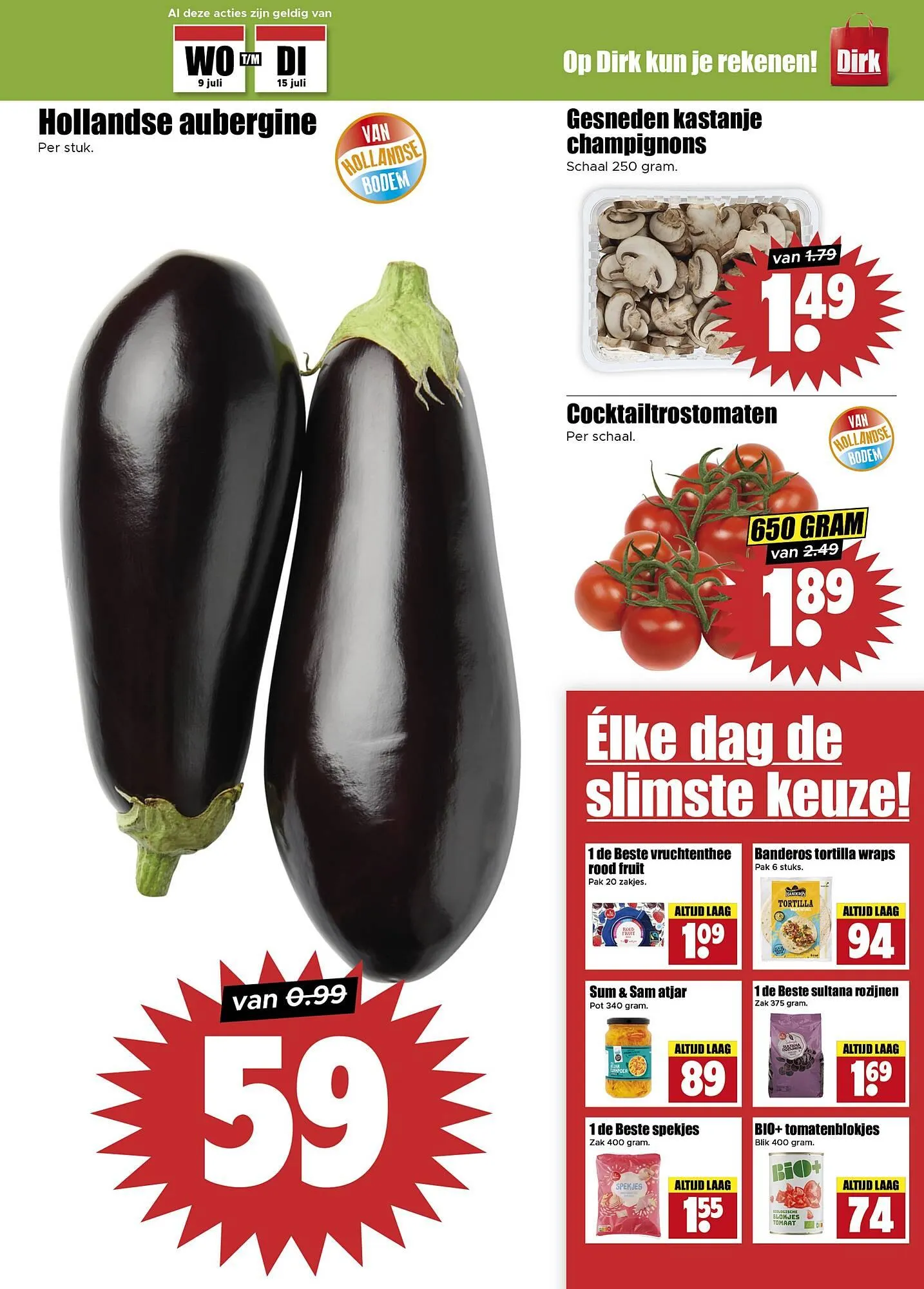 Dirk folder van 9 juli tot 15 juli 2025 - Folder pagina 3