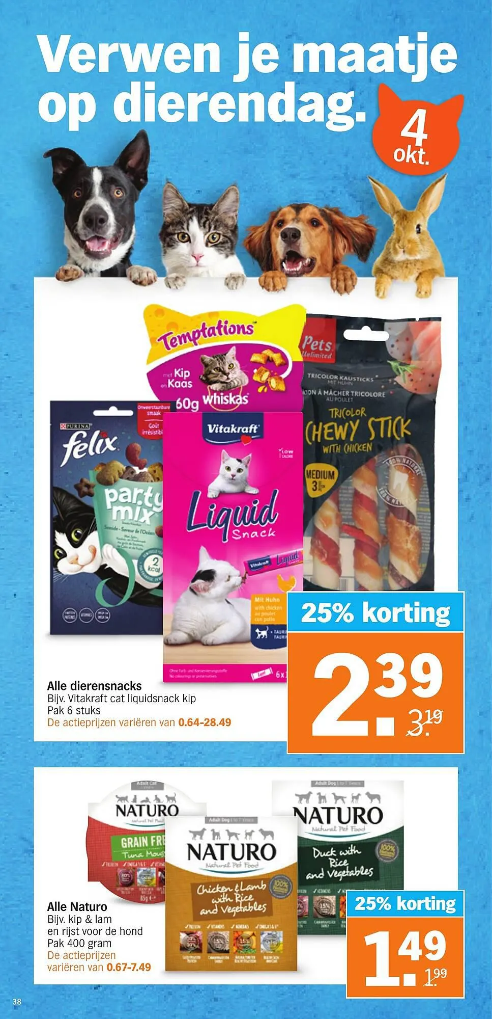 Albert Heijn folder week 39 van 25 september tot 1 oktober 2023 - Folder pagina 38