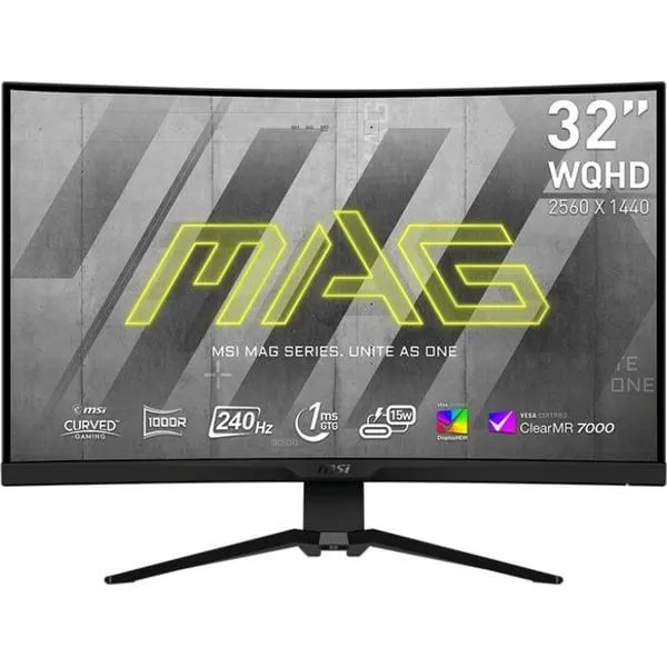 MSI MAG 325CQRXF 31.5" gaming monitor