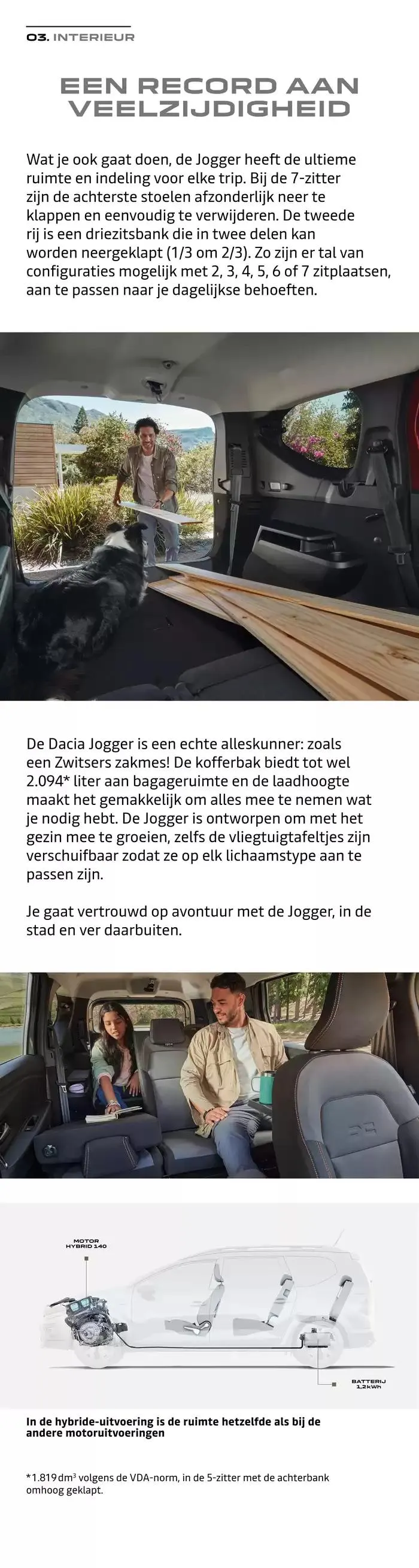 Dacia Jogger van 28 november tot 30 juni 2025 - Folder pagina 9