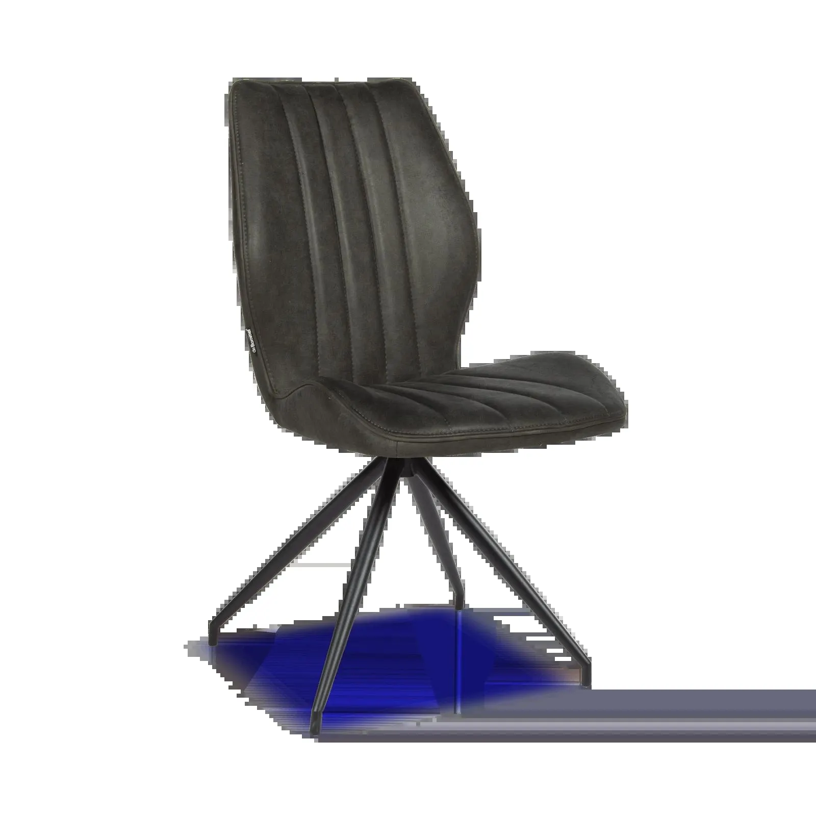 Eetkamerstoel (draaibaar) Donna - Bull Anthracite