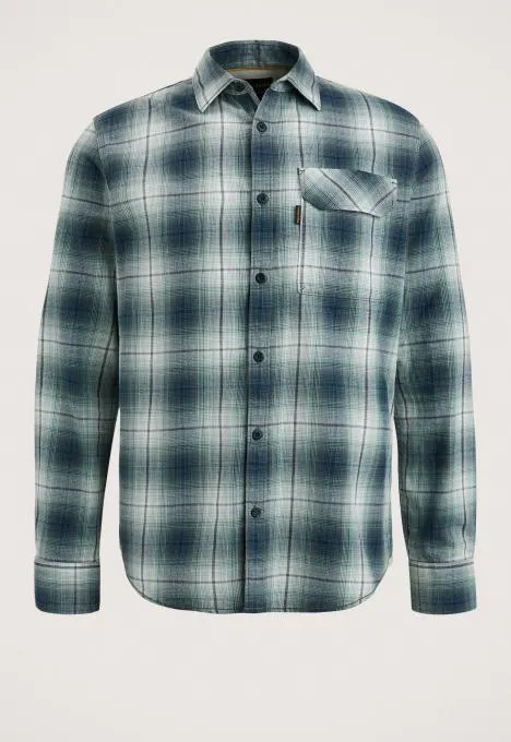 Cotton Twill Check Overhemd