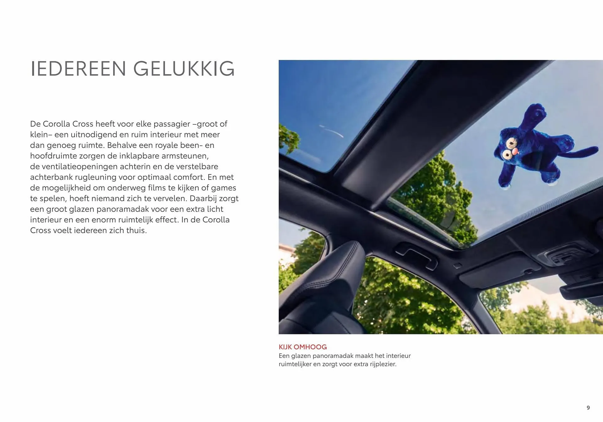 Toyota Corolla Cross folder van 8 januari tot 8 januari 2024 - Folder pagina 9