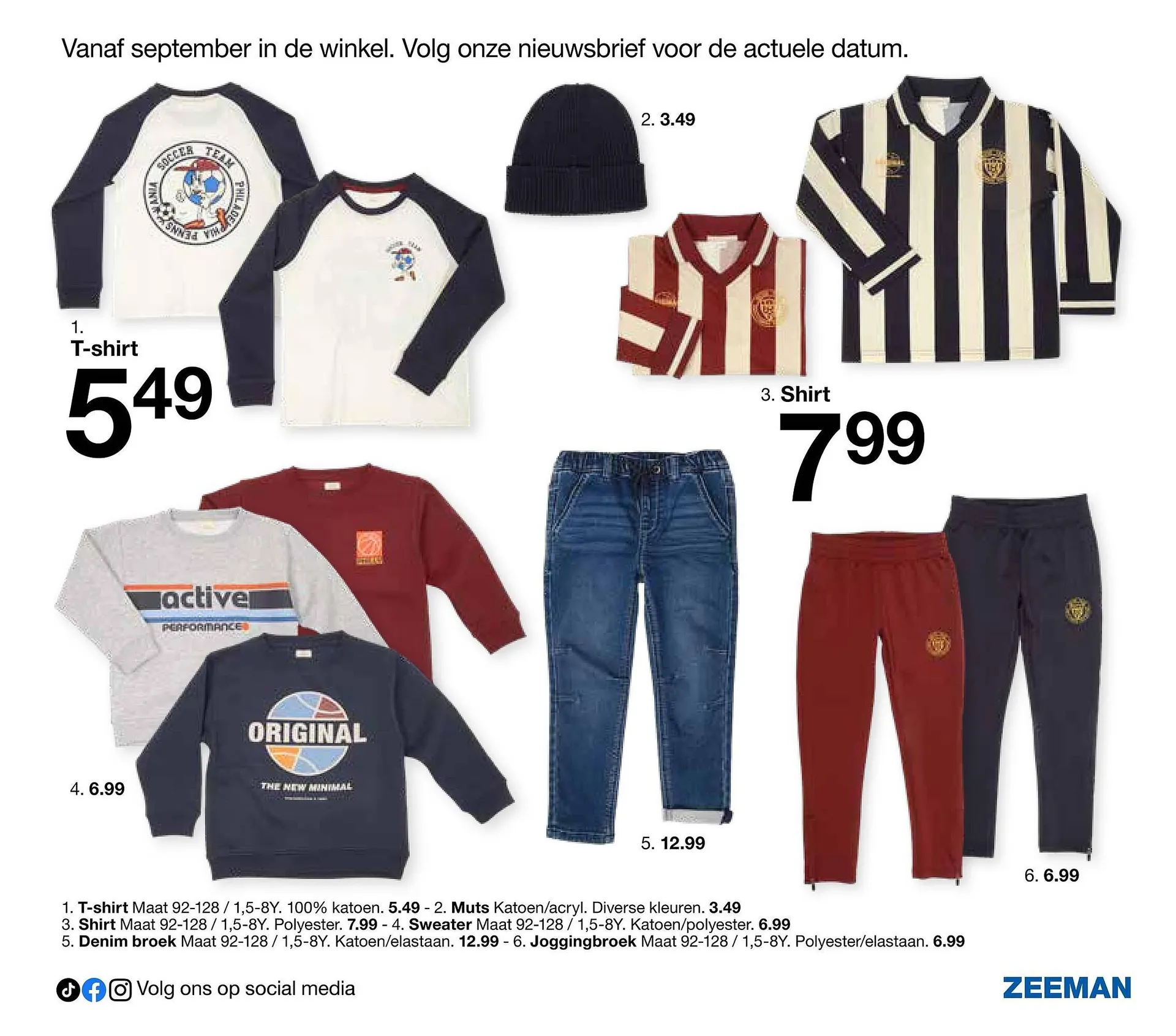 Zeeman folder van 8 augustus tot 31 december 2025 - Folder pagina 35