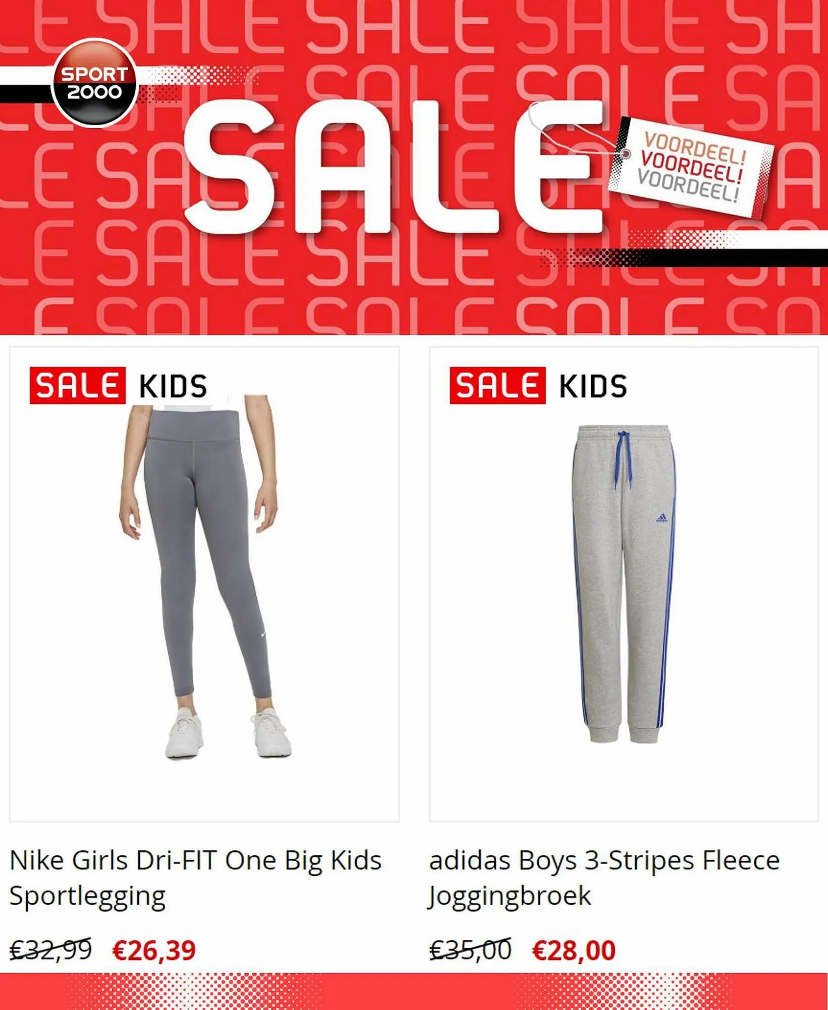 Sport 2000 folder van 4 september tot 13 september 2023 - Folder pagina 7