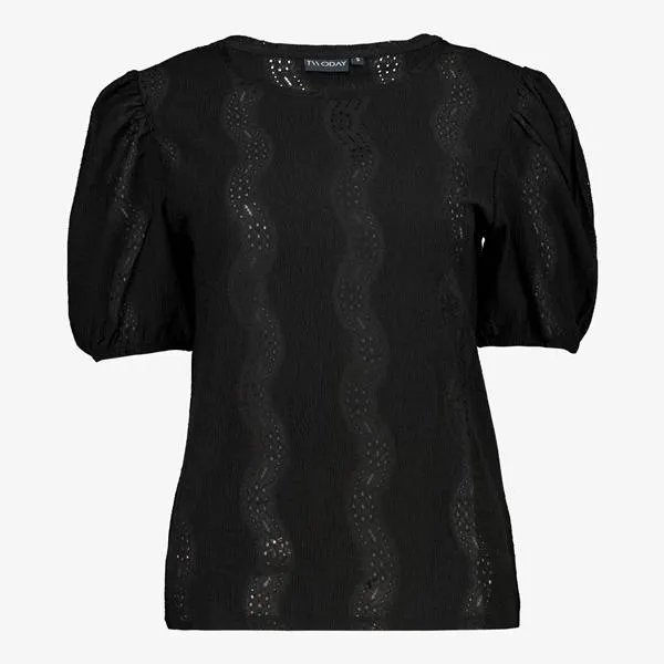 TwoDay dames top zwart
