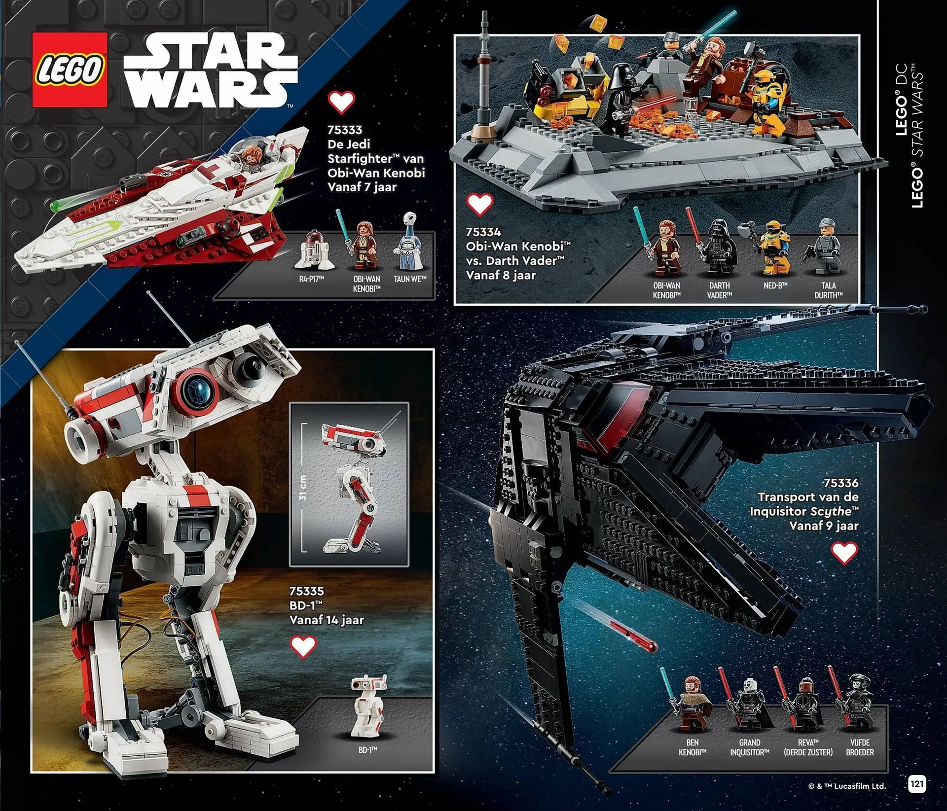 LEGO folder van 1 augustus tot 31 december 2023 - Folder pagina 121