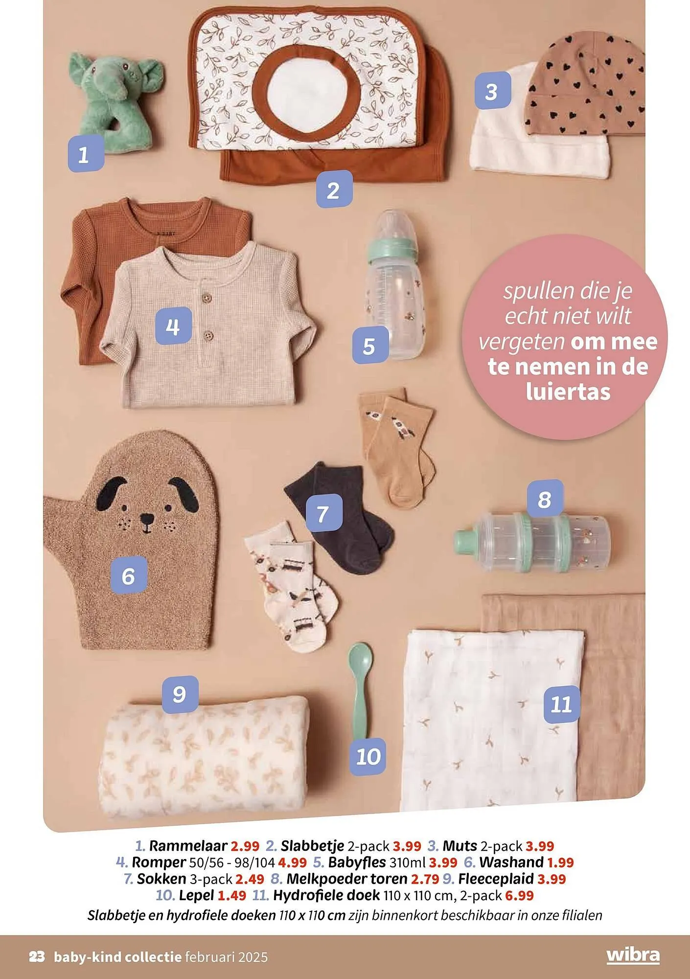 Wibra folder van 3 februari tot 28 februari 2025 - Folder pagina 23