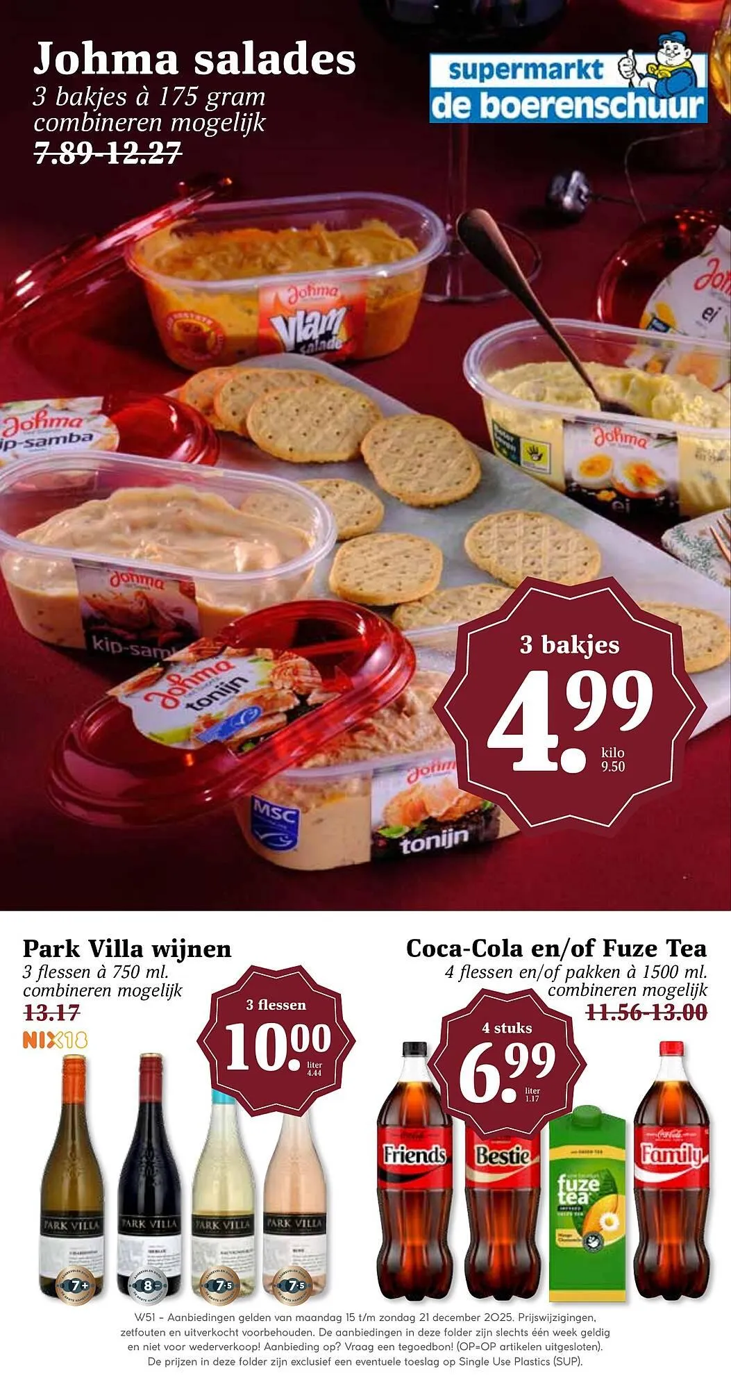 De Boerenschuur folder van 15 december tot 20 december 2025 - Folder pagina 1