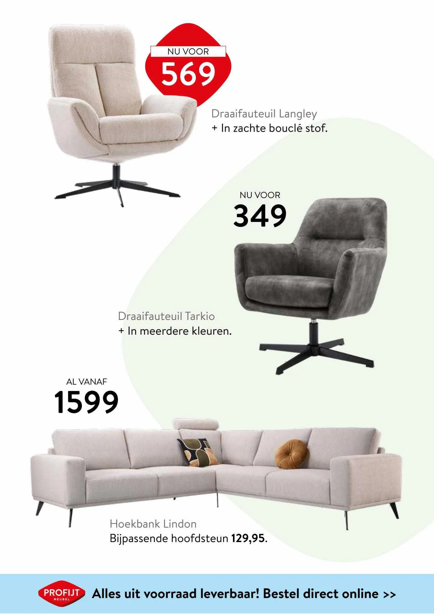 Profijt Meubel Folder van 13 oktober tot 26 november 2023 - Folder pagina 2