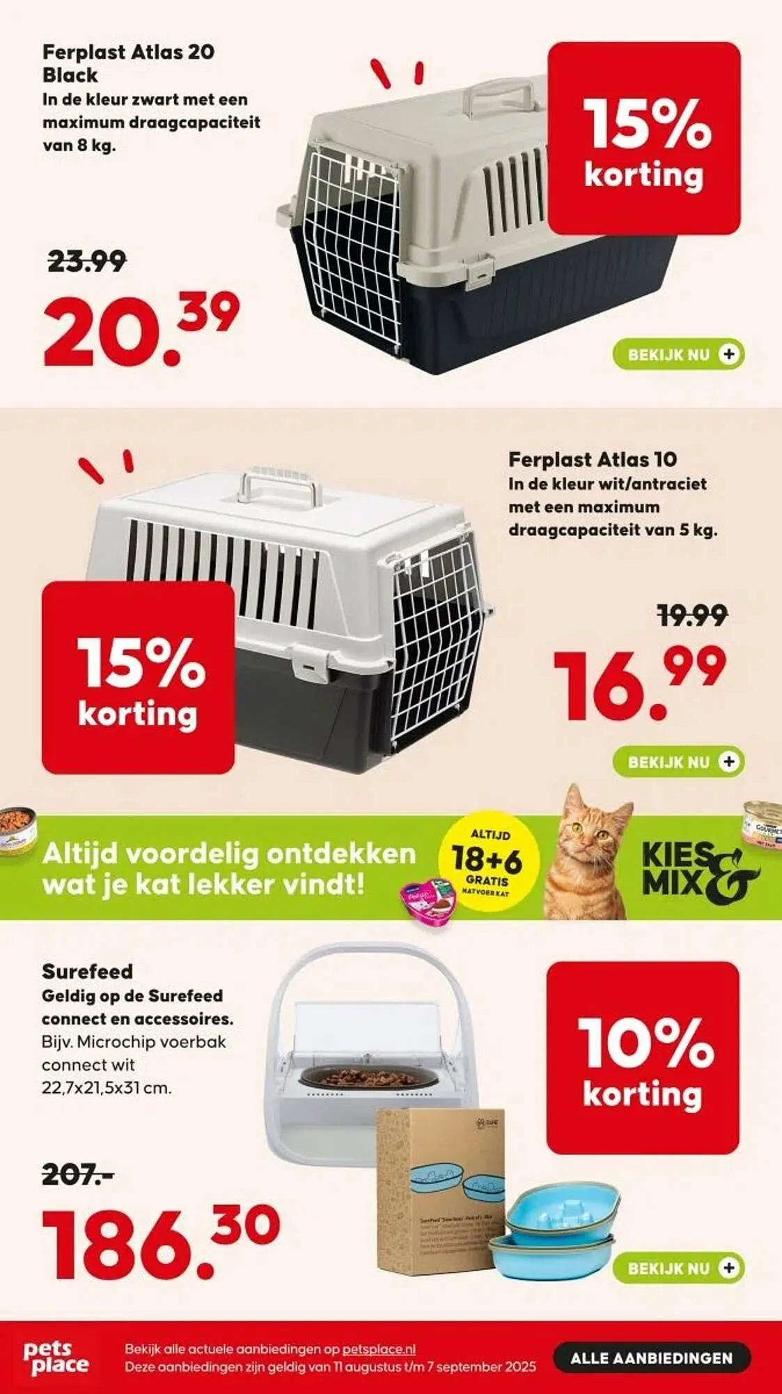 Pets Place folder van 24 augustus tot 7 september 2025 - Folder pagina 12