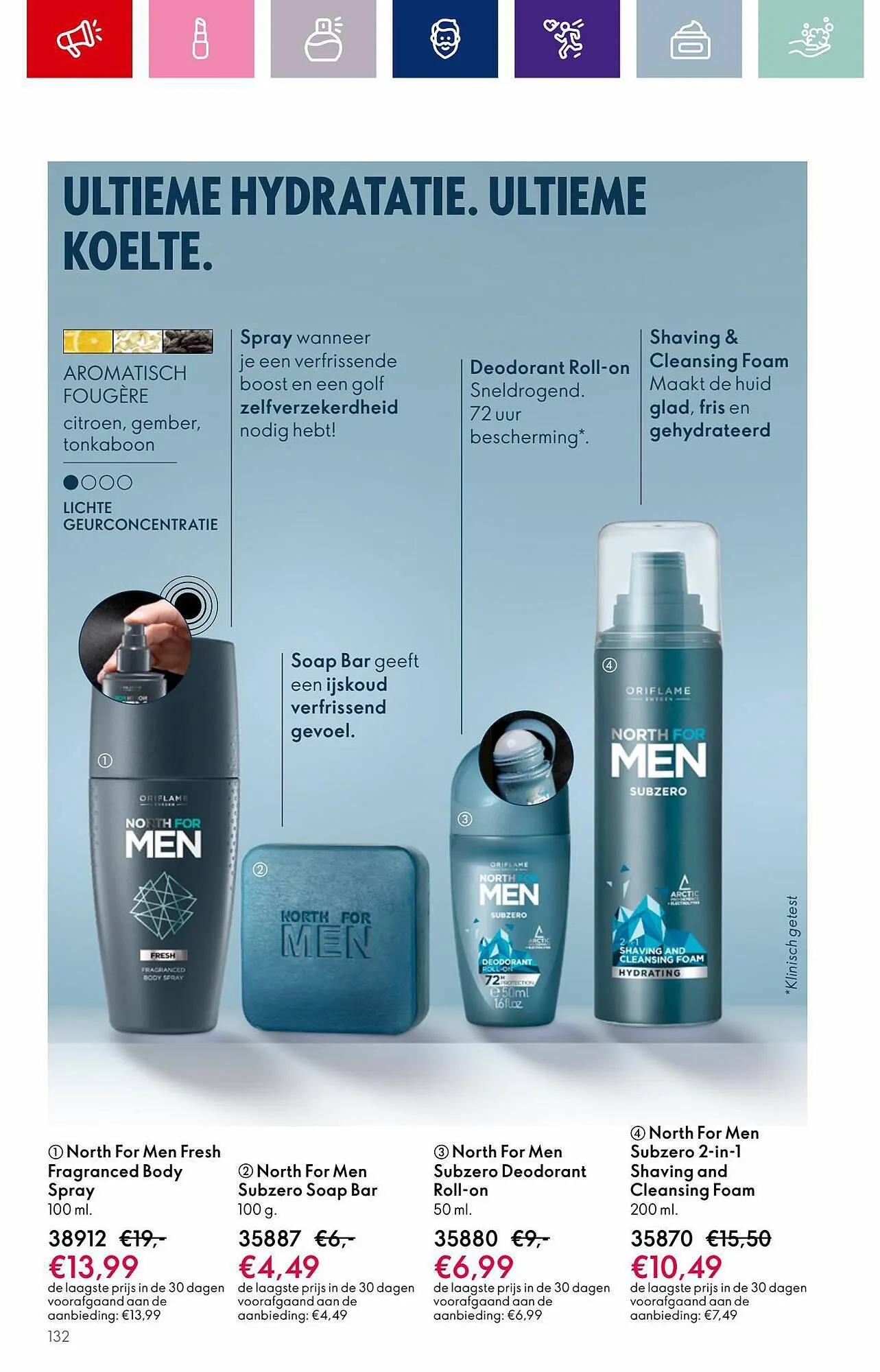 Oriflame folder van 22 augustus tot 12 september 2023 - Folder pagina 132