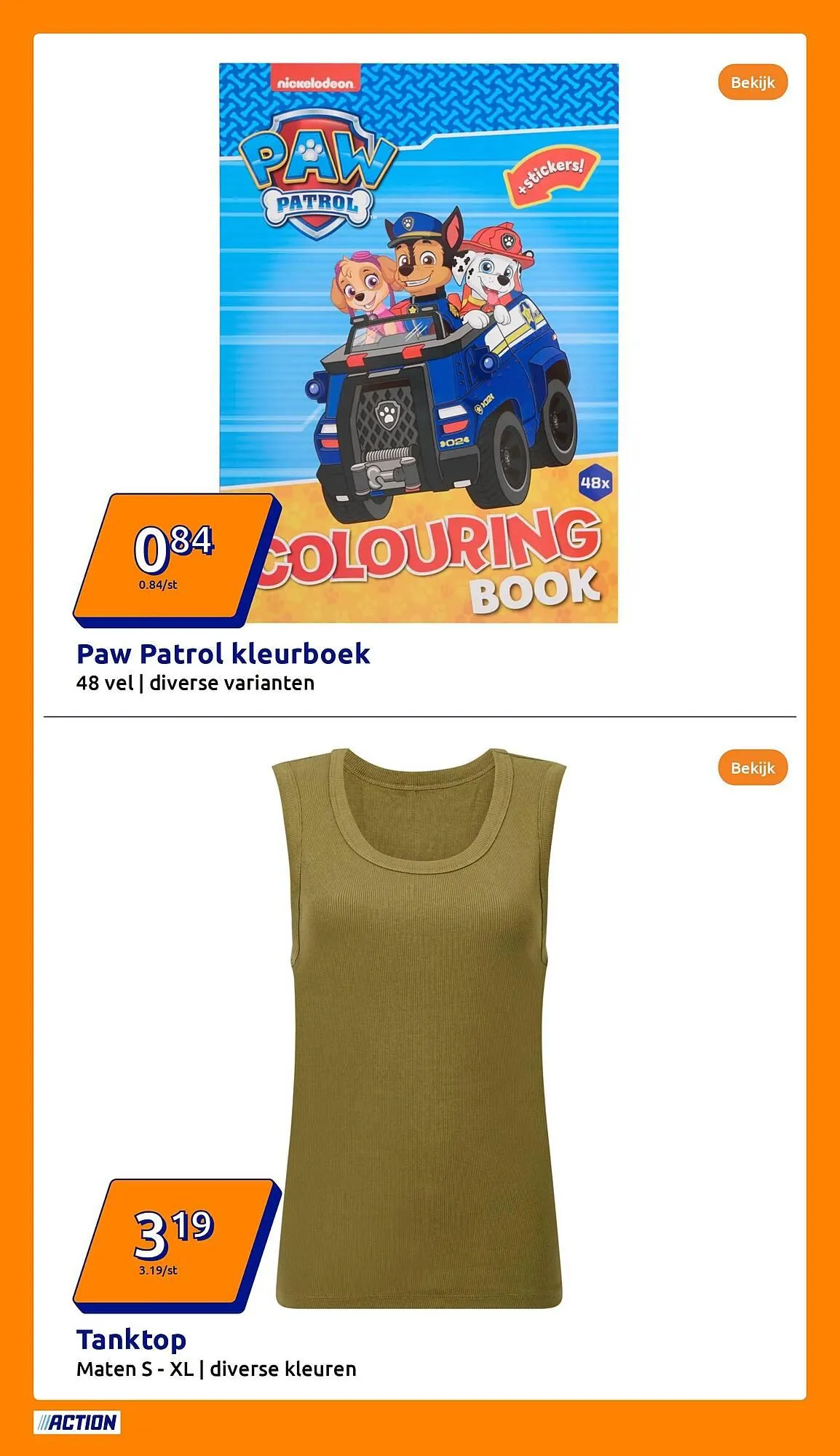 Action folder van 9 juli tot 15 juli 2025 - Folder pagina 17