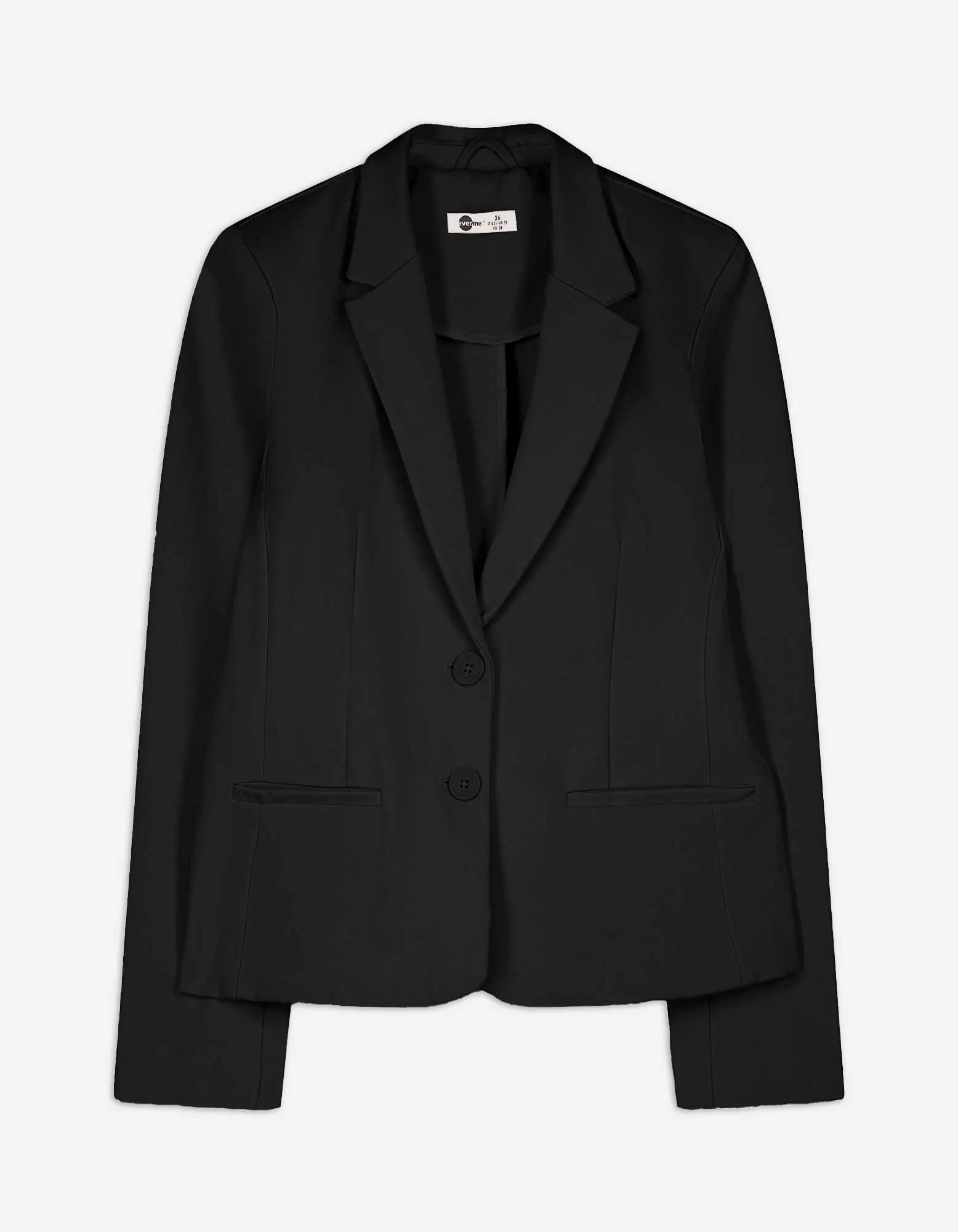 Blazer - Schoudervullingen - zwart