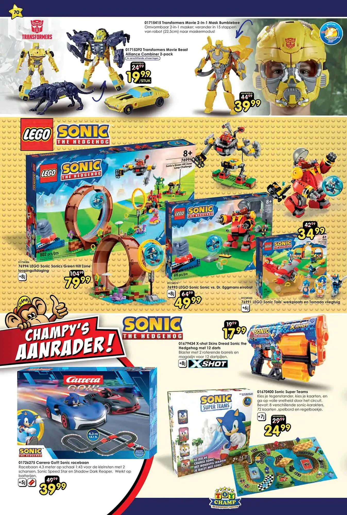ToyChamp folder van 14 oktober tot 10 december 2023 - Folder pagina 70