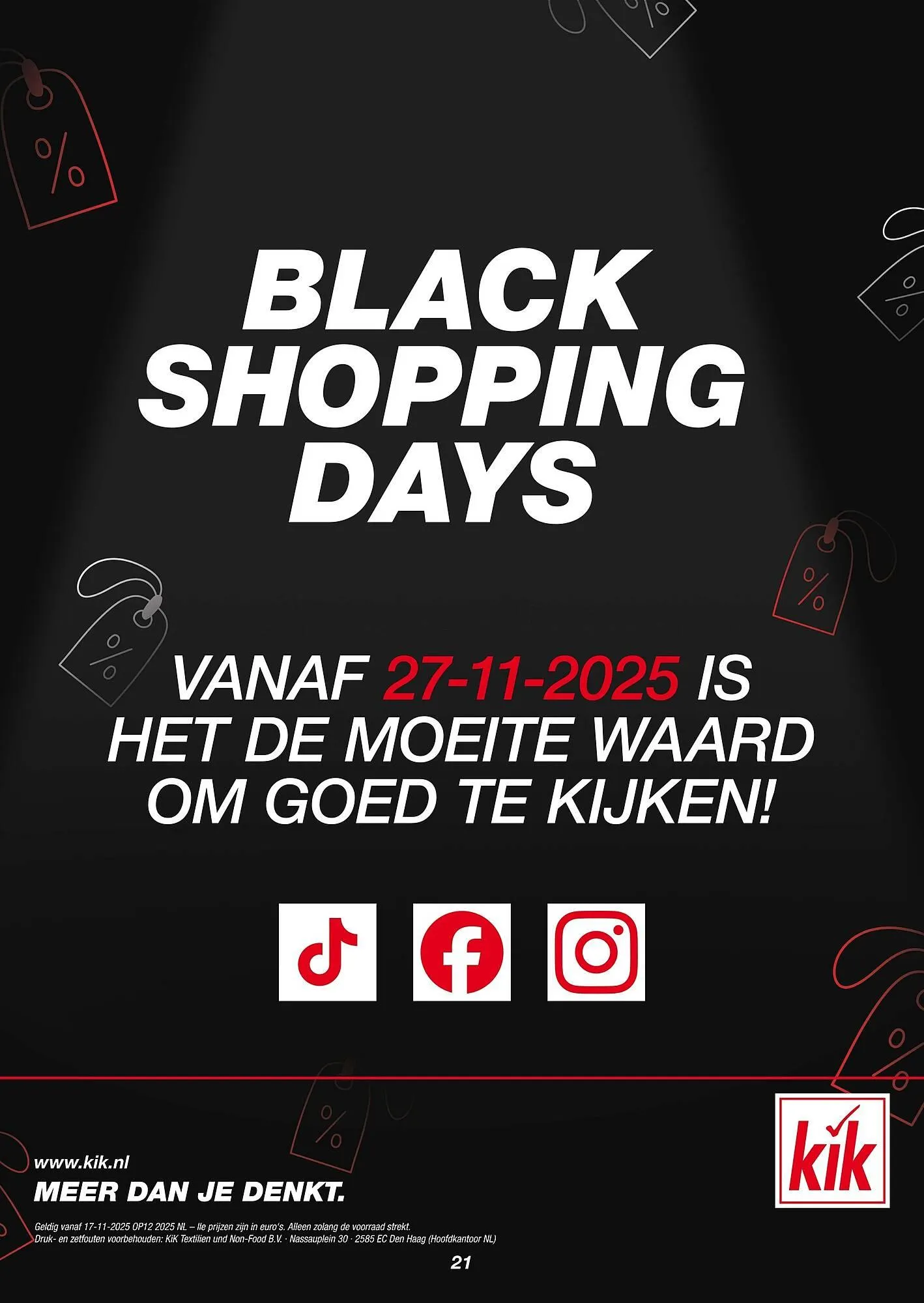 Kik folder van 8 december tot 14 december 2025 - Folder pagina 21