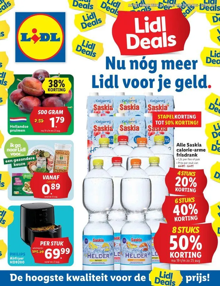 Actuele deals en aanbiedingen van 15 augustus tot 28 augustus 2024 - Folder pagina 1