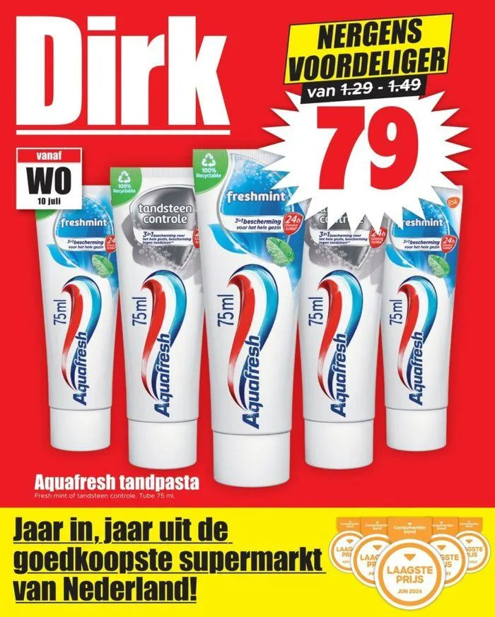 Topdeals en kortingen van 10 juli tot 16 juli 2024 - Folder pagina 1