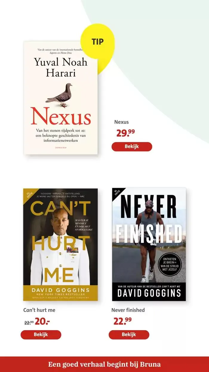 Een goed verhaal begint bij Bruna van 30 december tot 19 januari 2025 - Folder pagina 3