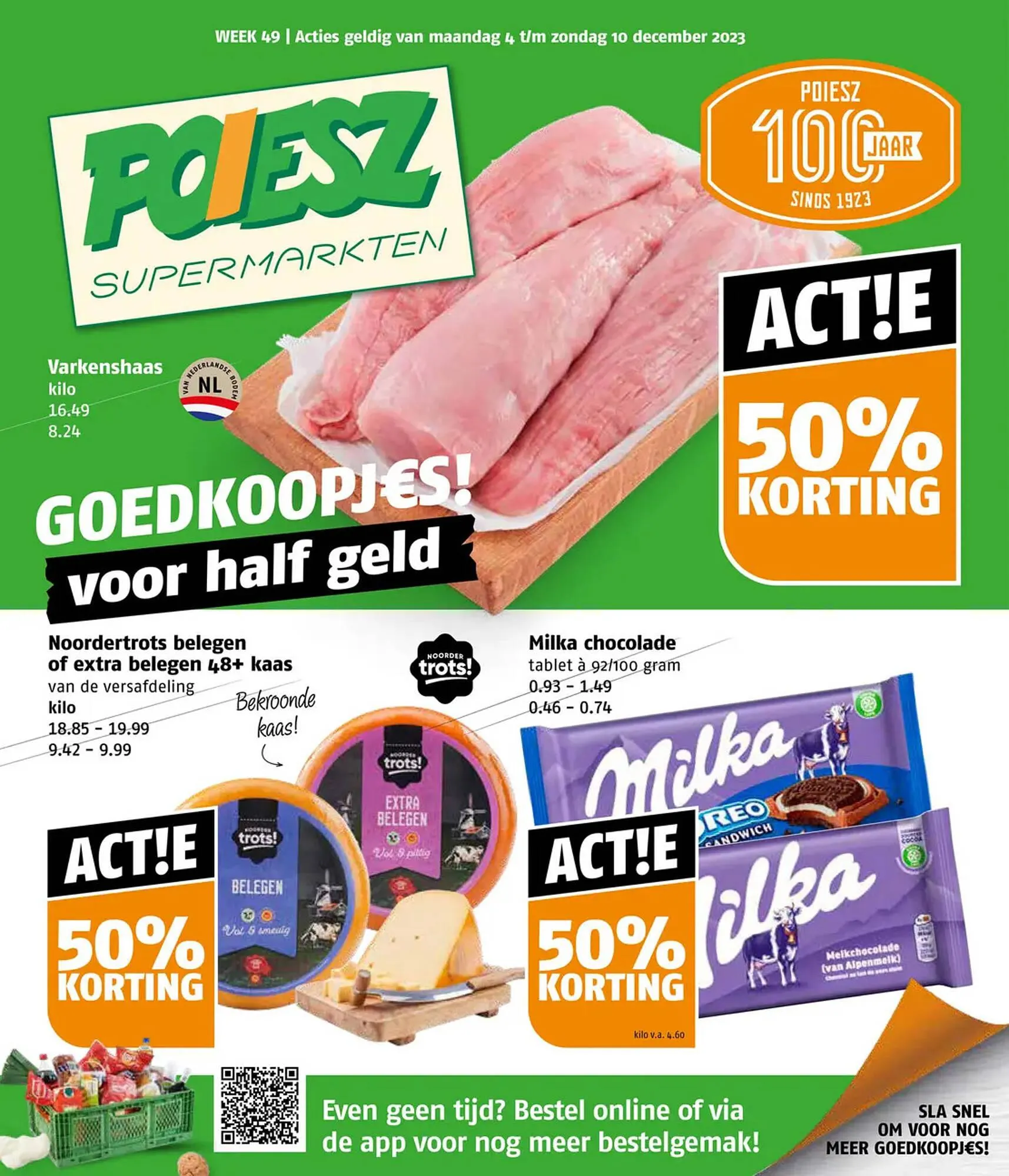 Poiesz folder van 4 december tot 10 december 2023 - Folder pagina 1