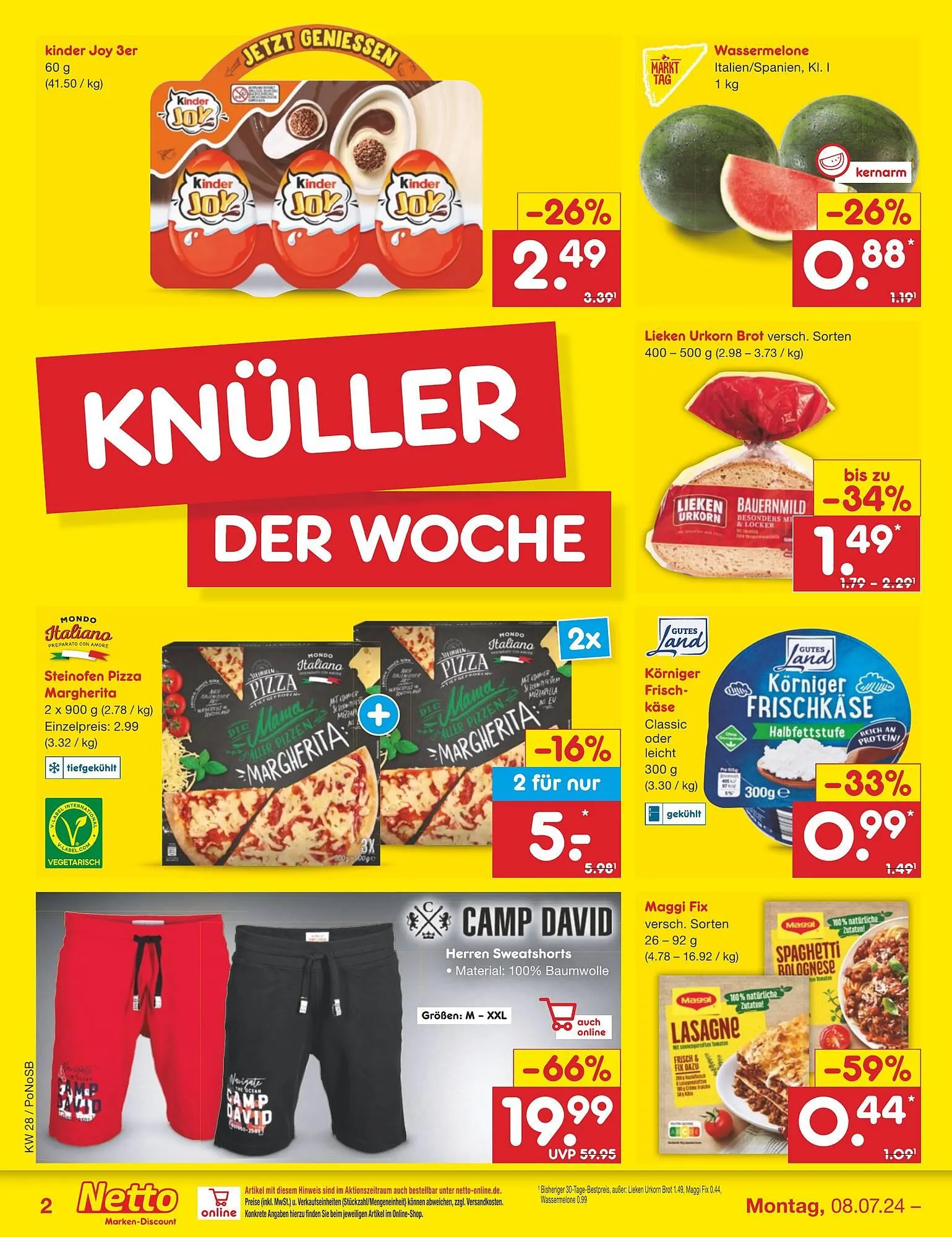 Netto Marken-Discount DE folder van 8 juli tot 13 juli 2024 - Folder pagina 2
