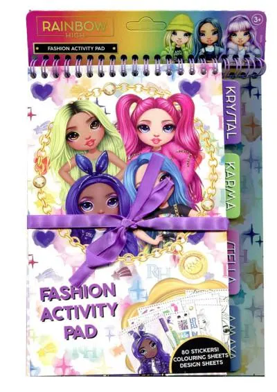 Rainbow High sketchbook