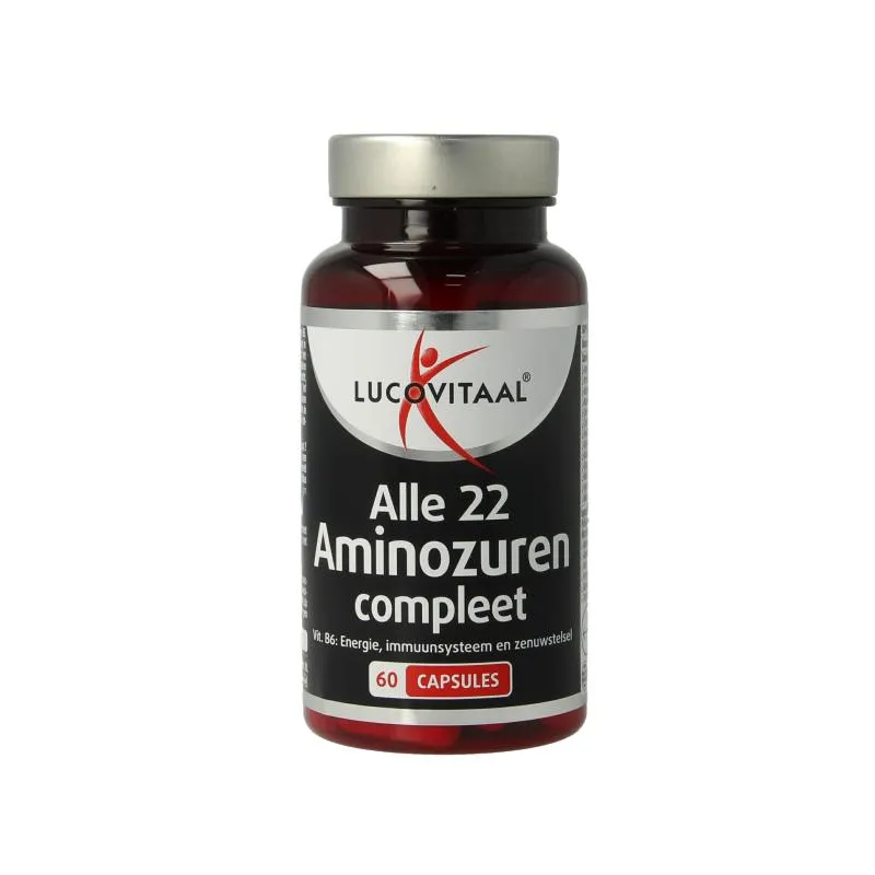 Lucovitaal Alle 22 aminozuren compleet 60 capsules