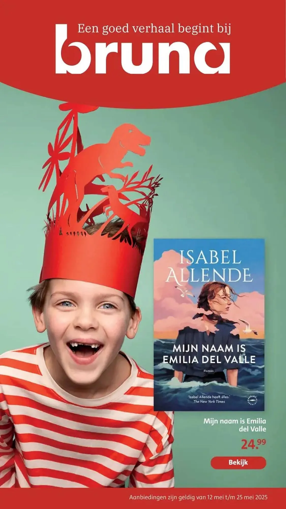 Bruna folder van 12 mei tot 25 mei 2025 - Folder pagina 1