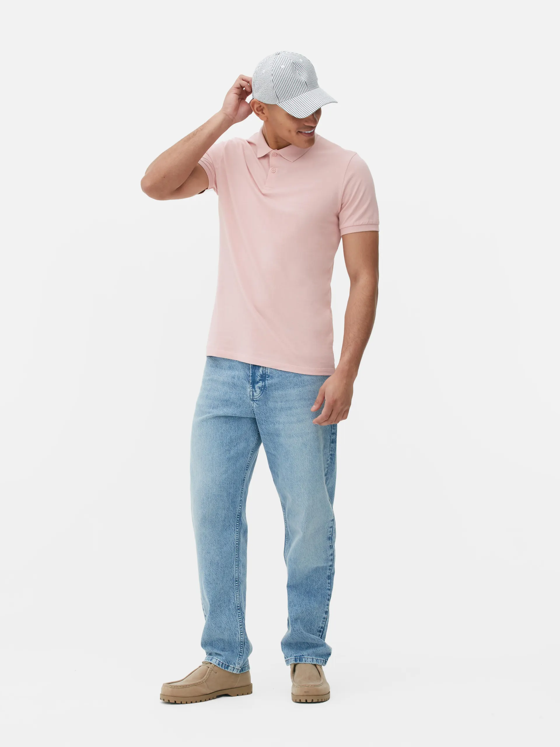 Poloshirt aus Piqué