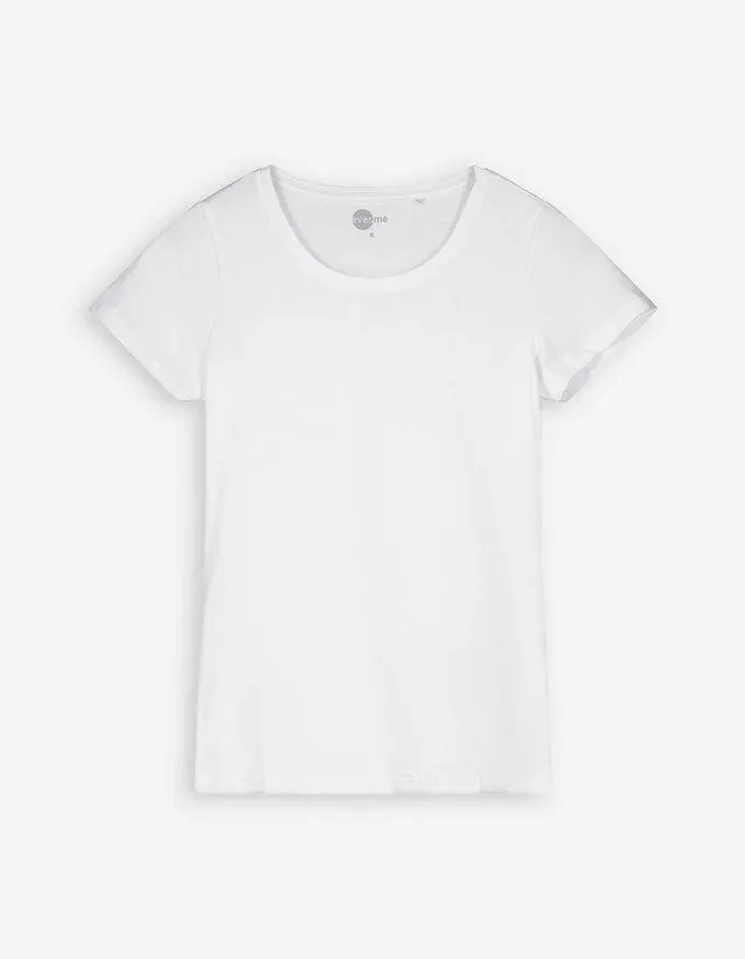 T-shirt - Basis - wit