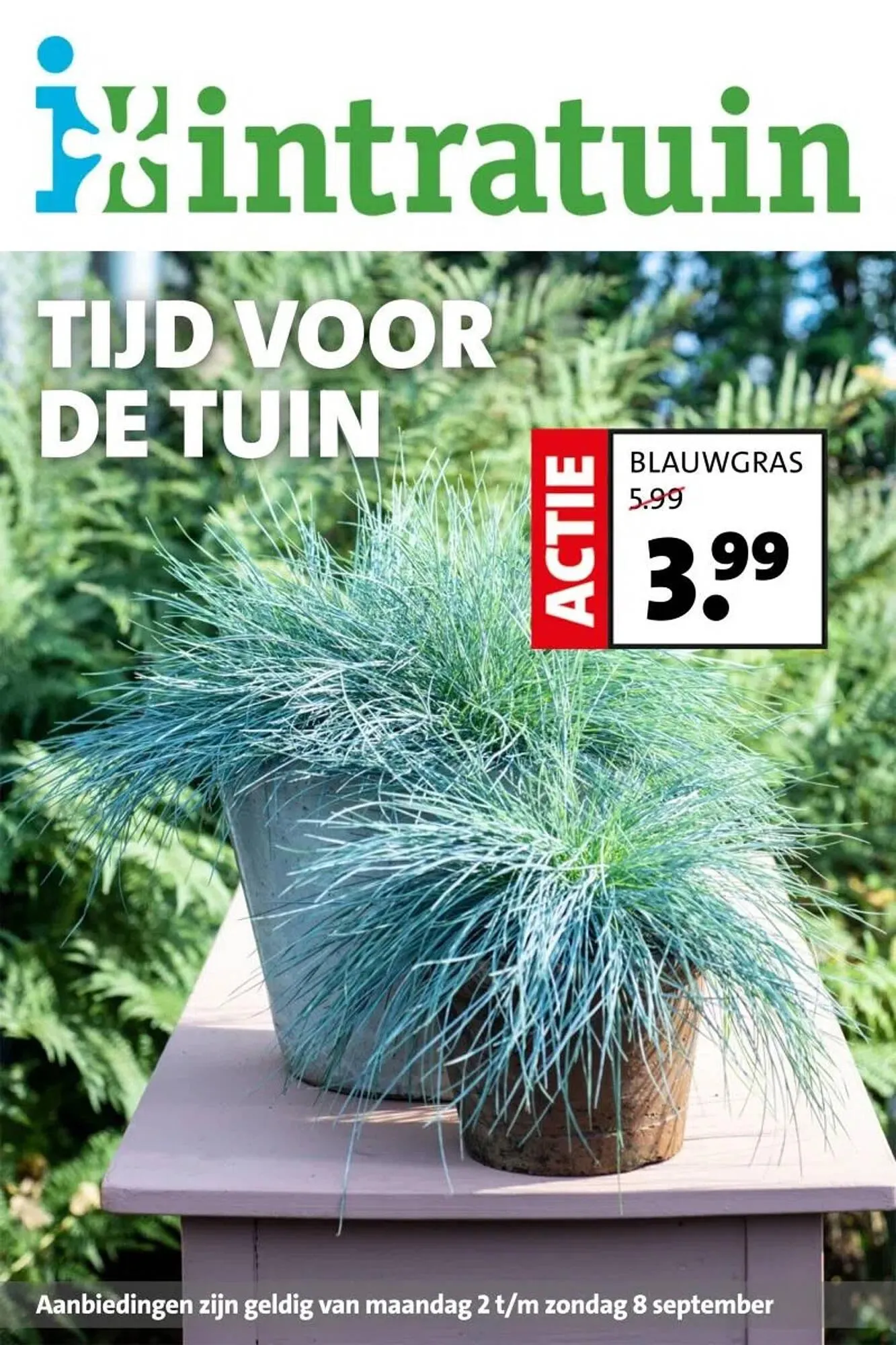 Intratuin folder van 2 september tot 8 september 2024 - Folder pagina 1